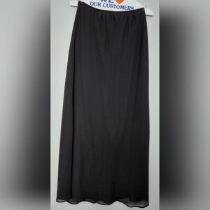 MSK Black Maxi Skirt